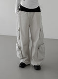(Unisex) For the Multi-Pocket Cotton Cargo Pants