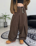 Hessia Fold Balloon Cotton Pants