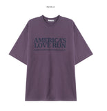 America Lettering Short Sleeve T-shirt