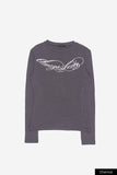 Satisfy lettering graphic T-shirt