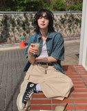 Jane Damage Half Denim Shirt