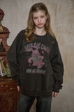 Huff Hoppy Raglan Pigment Sweatshirt