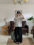 Plogod Summer Cotton Wide Pants