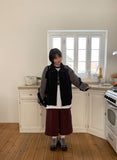 [unisex] Gineu Snap Button Bermuda Banding Pants