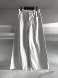 Modic Cut-out Wide Flow Cotton Pants