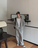 Jet Carpender One-Tuck Wide Sweatpants