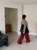 Dashu Pigment Color Wide Pants