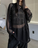 Reki Summer Square Mesh Knit