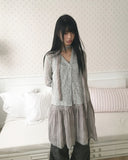 Fidget Two-Button Ribbed Cardigan