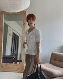 Cedar Two-Pocket Collared Knit Cardigan