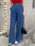Andy Pintuck Wide Denim Pants