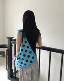 Piyo V-neck Rib Lace Sleeveless Shirt