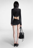 Draw Layered Net Cover Up Bikini