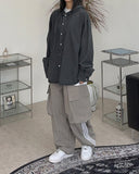 Robel Track Nylon Cargo Pants