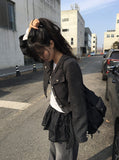Dicka Nylon Pocket Multi-Shoulder Bag Backpack