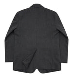 Check wool jacket