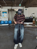 Zed Cat Balloon Denim Pants