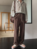 Taliyah pin tuck banding slacks