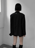 Ront Scrunchie Set Overfit Jacket