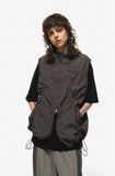 Shirring Hood Vest