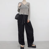 Roiti See-Through Two-Way Cardigan