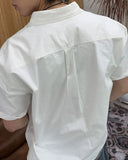 Renter Two-Pocket Crop Short Sleeve Shirt