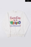 Weekend pop printed sweatshirt