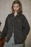 [2-WAY] Cheeseberry Pigment Hood Zip-Up