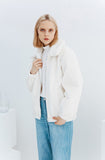 Unisex Fur Zip-Up Jacket