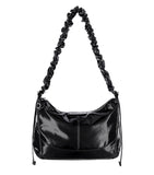 MONA Ruffle Medium Shoulder Bag