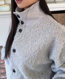 Liendi high-neck cardigan