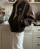 Letra Patch Blouson