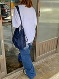 [unisex] Philend Washing Denim Wide Pants