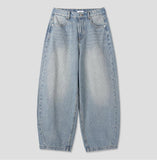 Wayne Stripe Balloon Denim Pants