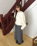 Haring Sprite Wide Long Skirt