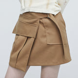 Rable Cargo Wrap Mini Skirt