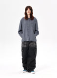 PIGMENT DYED PANEL SHIRT