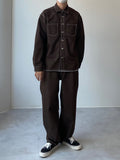 Pure Brown Denim Jacket