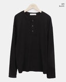 Kiyul Henley Neck Warmer Long Sleeve T-shirt