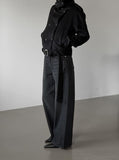 Naples double-breasted short coat