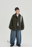 [BAONHAUS] Hebon Denim Banding Balloon Wide Pants
