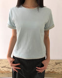 Leron Roll-up Button Short Sleeve T-shirt