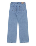 From Straight Denim Pants