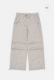 Volt string loose parachute pants