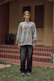 Stuffy Bunny Raglan Pigment Sweatshirt