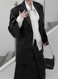 Revon Crack Leather Jacket