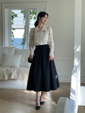 Rode Pleated Long Skirt