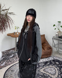 Carian color matching windbreaker