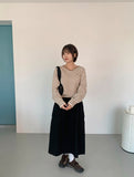Pushio Stripe V-Neck Knit