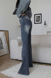 Peach Vintage Wash Denim